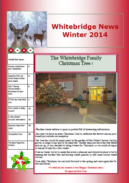 Newsletter Winter 2014